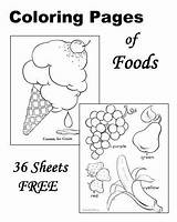Coloring Pages Food Fruit Raisingourkids sketch template