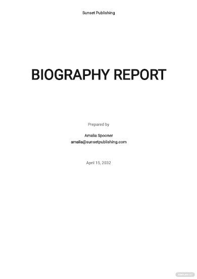 biography research report examples     docs examples