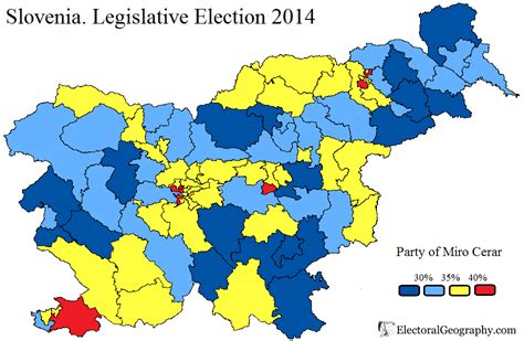 Slovenia Legislative Election 2014 Electoral Geography 2 0