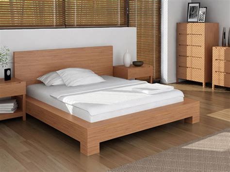 simple wood bed frame ideas homesfeed
