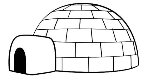 igloo coloring page hd igloo drawing coloring pages fruit coloring