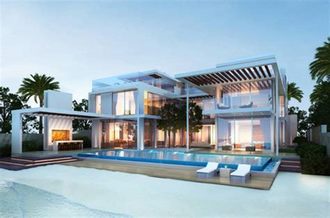 Luxury Dubai Villa With Private Island Beach And Infinity