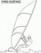 Coloring Pages Surfer Surf Surfing Printable Kids Comments Coloringhome sketch template