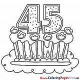 Birthday Coloring 45 Pages Happy Cake Sheet Colouring Years 1124 Hits sketch template