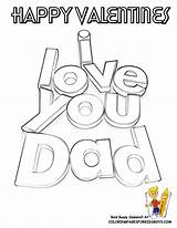 Coloring Pages Dad Valentines Valentine Say Library Clipart Line Poems Comments sketch template