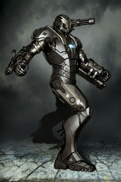image war machine  suit concept jpg marvel movies fandom