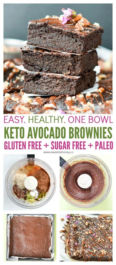 The Best Keto Avocado Brownies Easy Healthy Low Carb