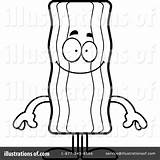 Bacon Clipart Mascot Outline Illustration Drawing Cory Thoman Rf Royalty Webstockreview Getdrawings sketch template
