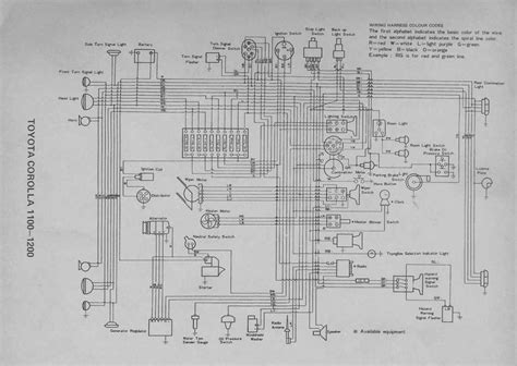toyota corolla car stereo wiring diagram