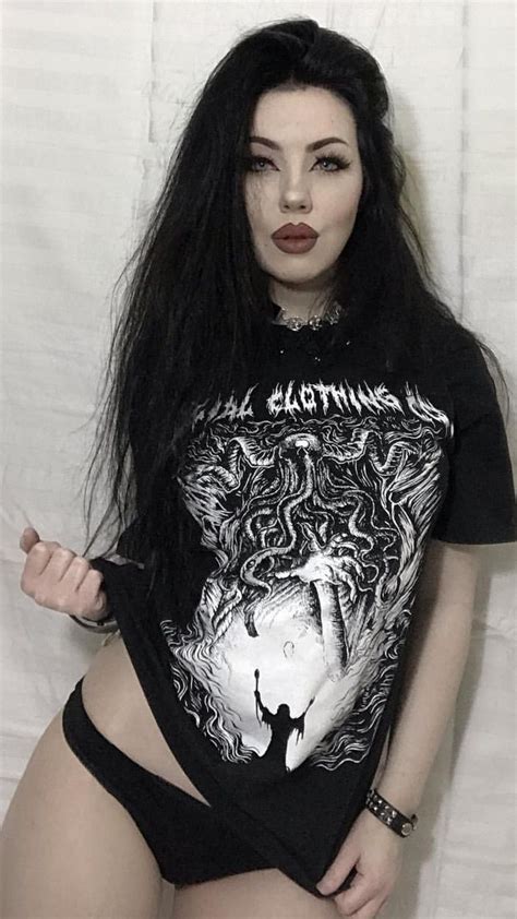 pin by ally slater on kristiana black metal girl goth beauty hot