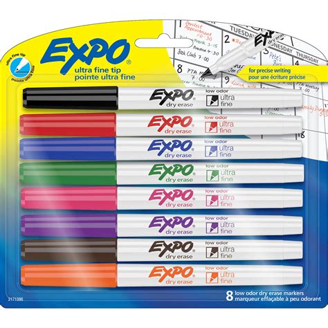 buy expo  odor dry erase markers ultra fine tip assorted colors