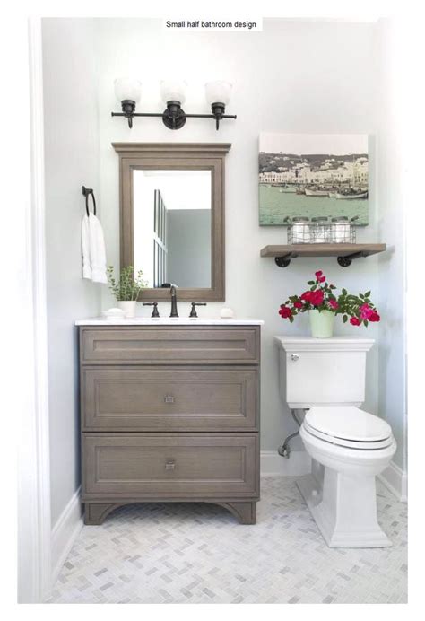 12 Best Small Half Bath Ideas Images On Pinterest Bathroom Bathrooms