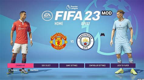 manchester city  manchester utd fifa  mod ps gameplay graphics ultimate difficulty youtube