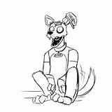Fnaf Mike Animatronic Nights Five Guard Freddy Dog Security Night Gif Rebornica Rather Looking Good Coloring Pages Doll Freddys Deoxys sketch template