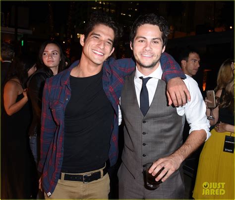 Tyler Posey Supports Dylan O Brien At American Assassin La Premiere