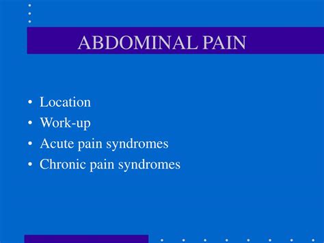 Ppt Abdominal Pain Powerpoint Presentation Free Download Id 6769686