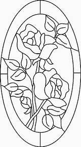 Rosen Flower sketch template