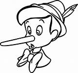 Pinocchio Stampare Wecoloringpage Getdrawings sketch template