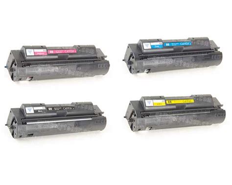 hp color laserjet  toner blackcyanmagentayellow cartridges