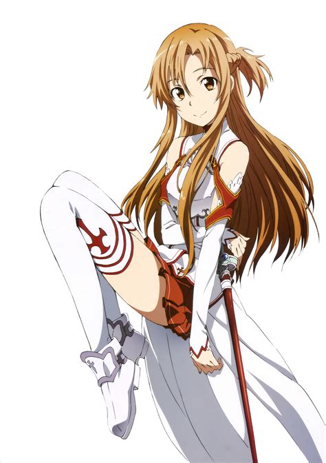 safebooru absurdres armor artist request asuna sao brown eyes brown