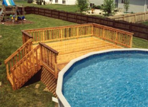 Menards Pool Deck Designer Backyard Pool Building A Deck Round Pool