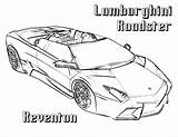 Aventador Lamborghini Getcolorings sketch template