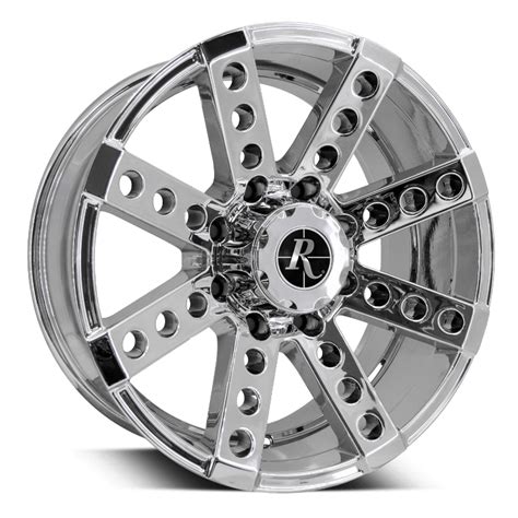 remington  road buckshot truck wheels  pvd chrome     hpd wheels