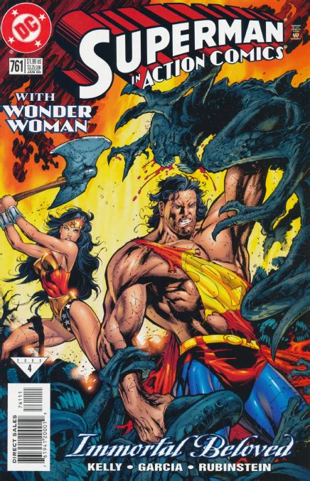 Action 761 Superman And Wonder Woman In Valhalla