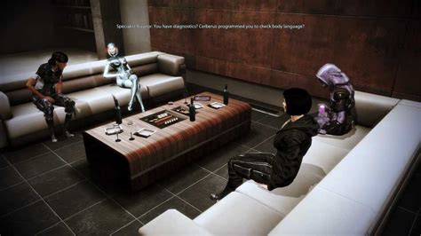 Mass Effect 3 Citadel Dlc Edi And Traynor S Awkward