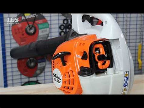 change  air filter   bgc stihl leaf blower ls engineers youtube