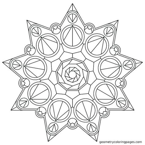 printable geometric coloring pages geometric coloring pages mandala