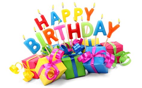 happy birthday gifts clipart