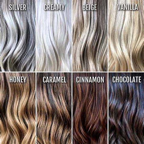 hair color chart   shades  blonde brown red black hair color names hair