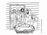 Hirten Krippe Kindergottesdienst Stall Malvorlage Bethlehem Kigo Ausmalbild Josef Bildmaterial Tipps Malvorlagan sketch template