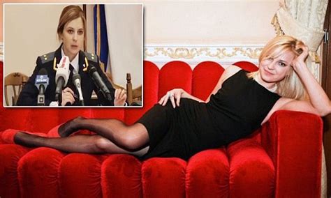 natalia poklonskaya becomes crimea s new attorney general as high heel pictures emerge daily