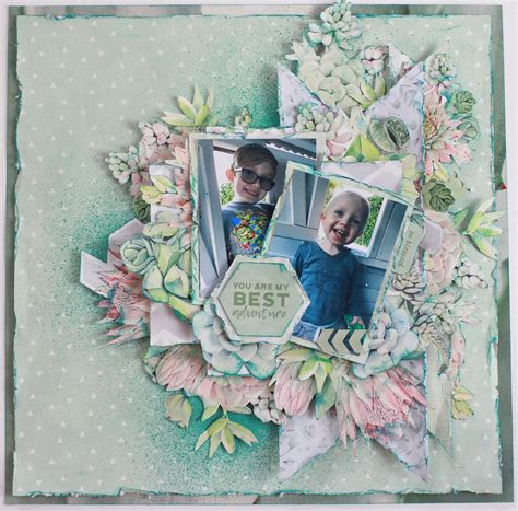 scrapbook layout  class  giveaway