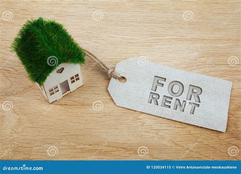 house  rent label stock image image  purchase