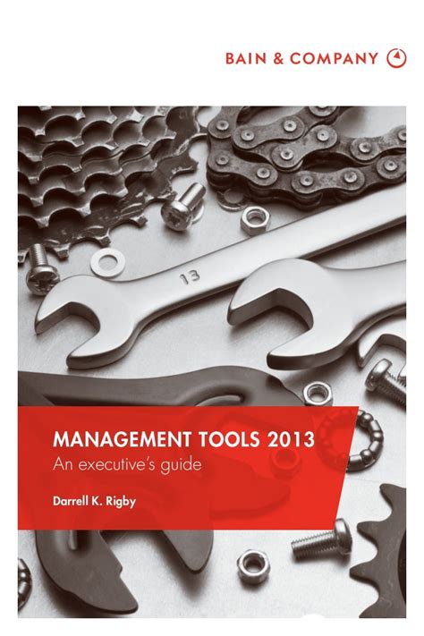 management tools anexecutivesguide