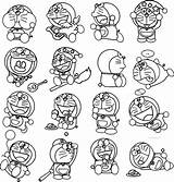 Doraemon Dorayaki Wecoloringpage sketch template