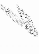 Cometas Meteor Cometa Sistema Planetarios Designlooter sketch template