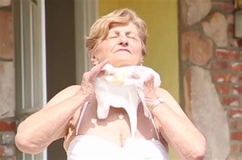 this granny auditioning for a carl s jr commercial is beyond hilarious