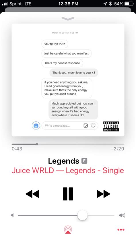 juice wrld “legends”