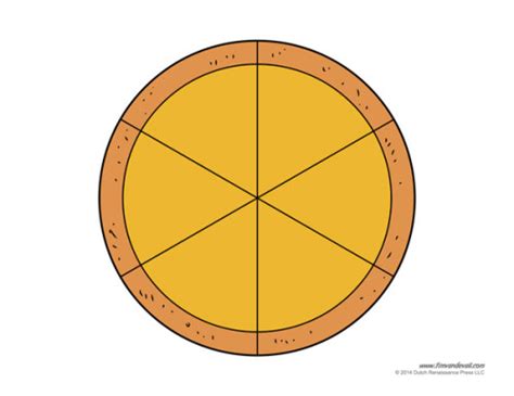 blank pizza template printable pizza craft  kids tims printables
