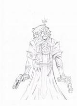 Dante Devil Cry May Sketch Deviantart Drawings Anime sketch template