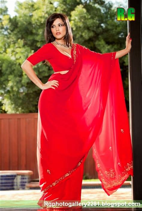 Sunny Leone Rock Star Sunny Leone Hindu Saree Tease