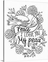 Coloring Psalm Verse sketch template