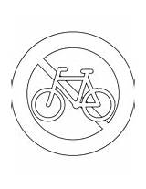 Tegninger Cykel Bicycles Vejskilte Farvelægning sketch template