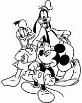 Coloring Disney Trombone Pages Goofy Characters Kids Friends Colouring Printable Mickey Mouse Getdrawings Various Book Donald Clubhouse Getcolorings Choose Board sketch template