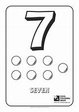 Coloring Pages Digit Digits Cool Print sketch template