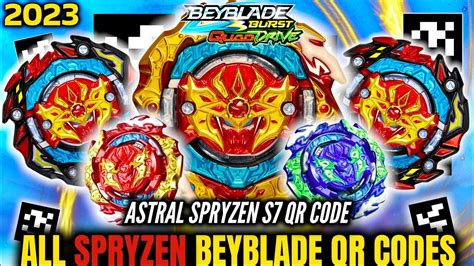 astral spryzen  qr code  spryzen qr codes  qr codes beyblade burst quad drive